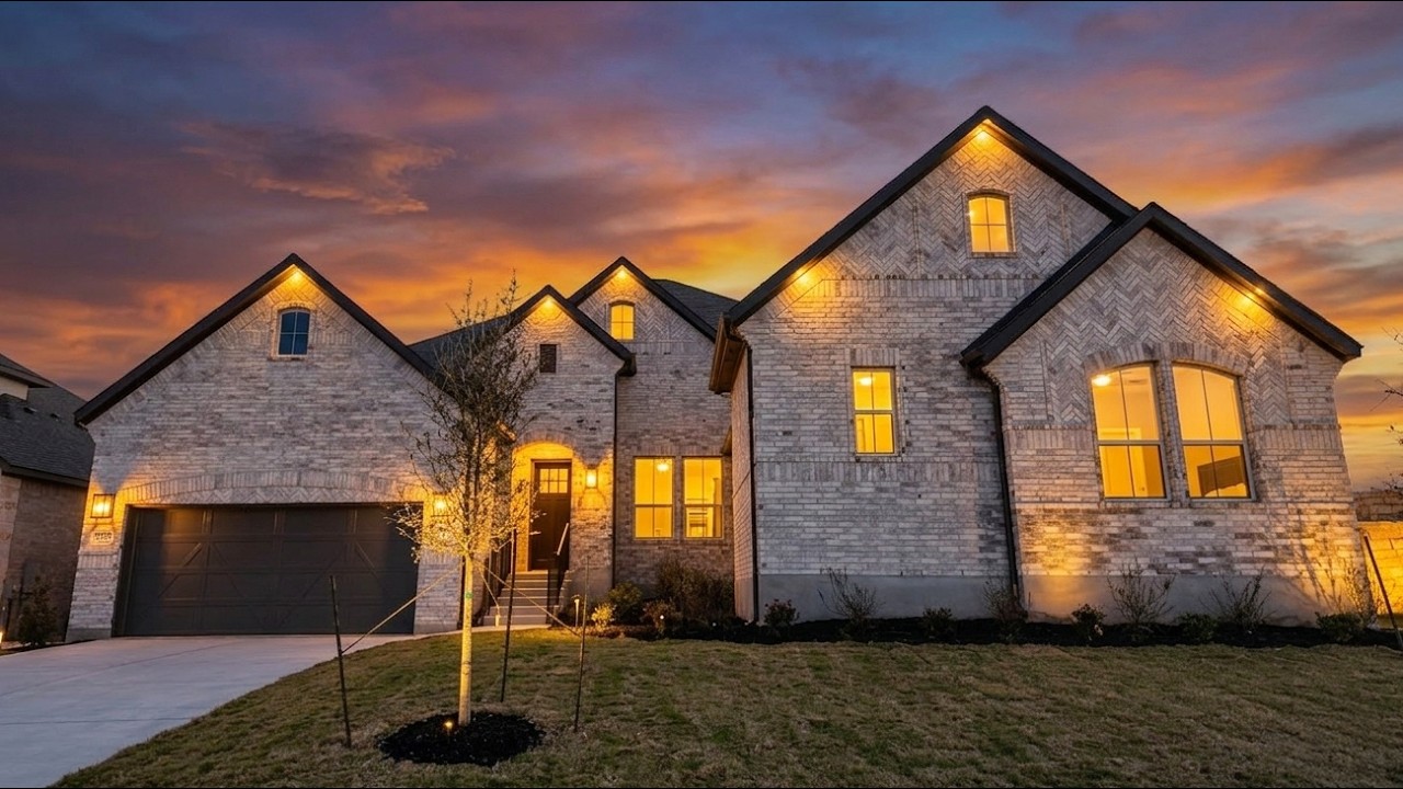 Inside Parkside on the River | Coventry Homes Crockett Plan Georgetown TX