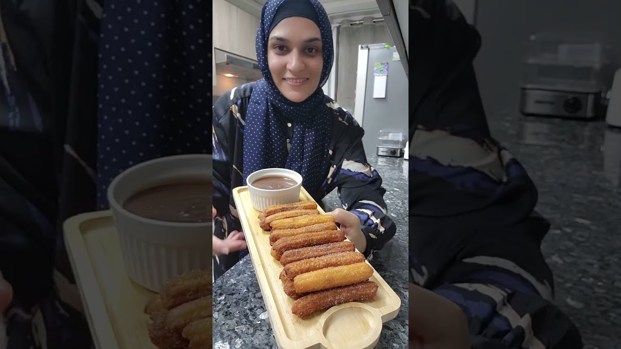 Make Churros Like a Pro – No Special Skills Needed! Chocolate Sauce | No Oven, Easy Recipe!
