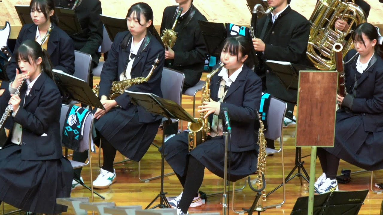 浜松北高校 吹奏楽部 吹奏楽のための「北海変奏曲」