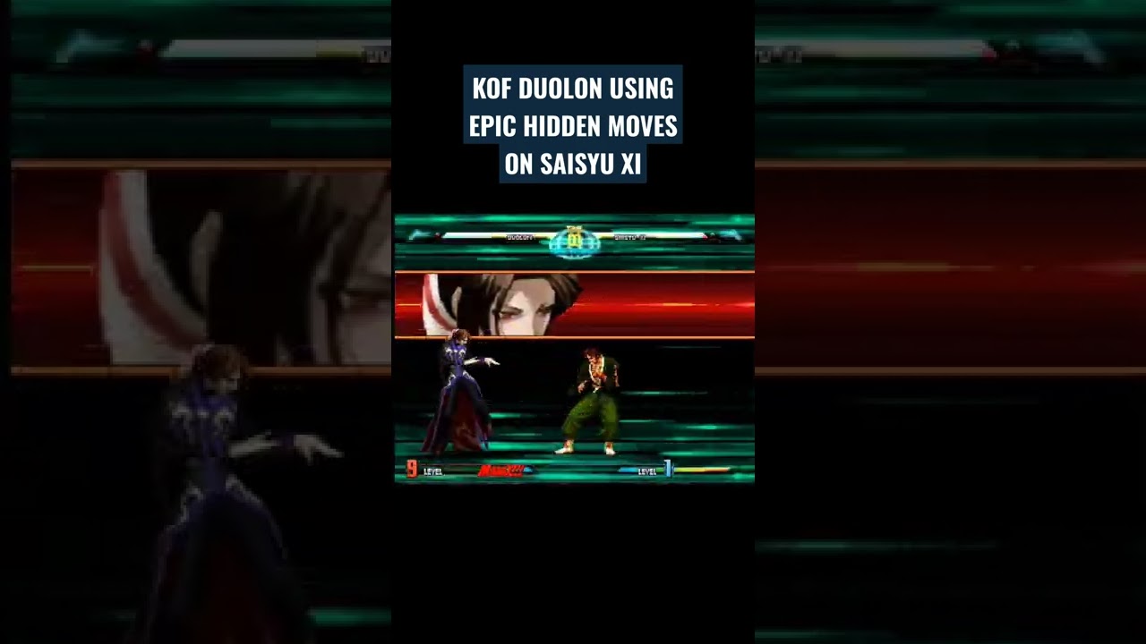 KOF #DUOLON USING EPIC HIDDEN #MOVES ON #SAISYU 😮 #kof #hidden #special #super #shorts #kof2002 #ko