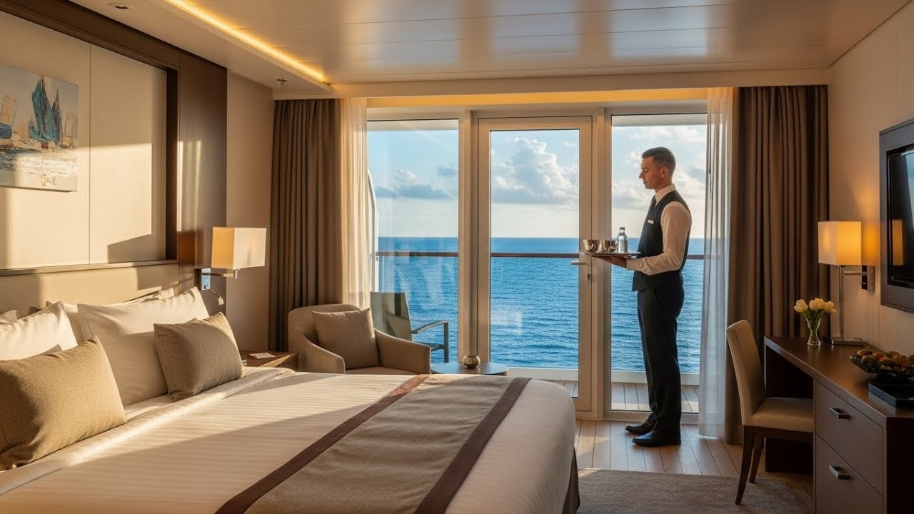 Luxury Cruise Suite Tour 2026 VIP Perks Butler Service And Private Balcony
