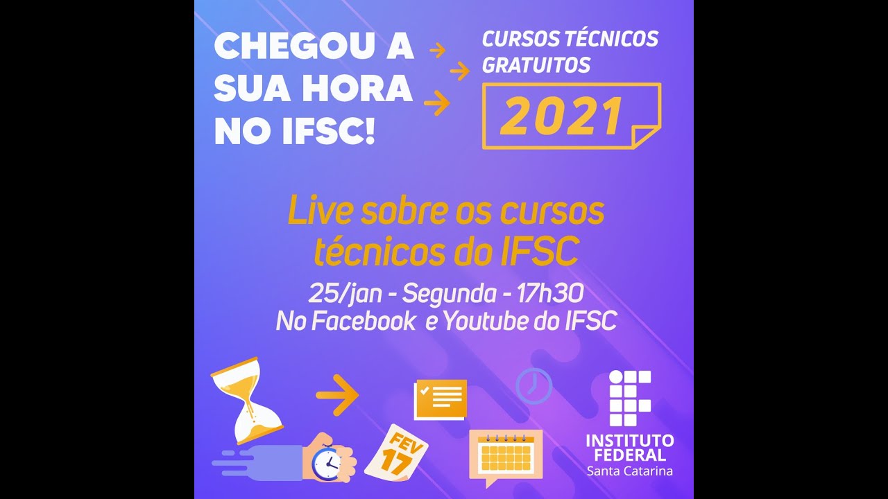 Live | Tira-Dúvidas Cursos Técnicos  Concomitantes/Subsequentes 2021-1