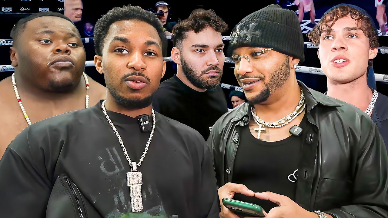 Everything You MISSED Backstage At Adin Ross' Brand Risk Fight! (Blueface Fight)