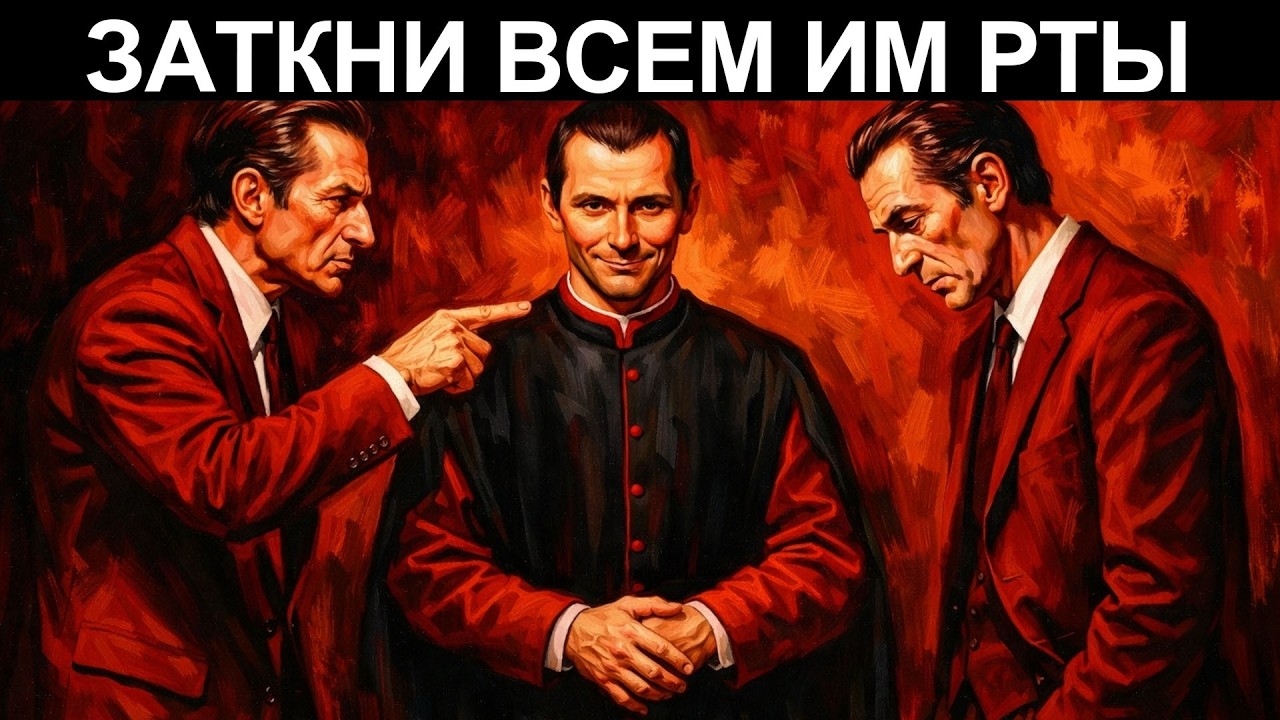ЭТИ СЛОВА ДЕЛАЮТ ВАС НЕПОБЕДИМЫМ В ЛЮБОМ КОНФЛИКТЕ! Тактика Макиавелли