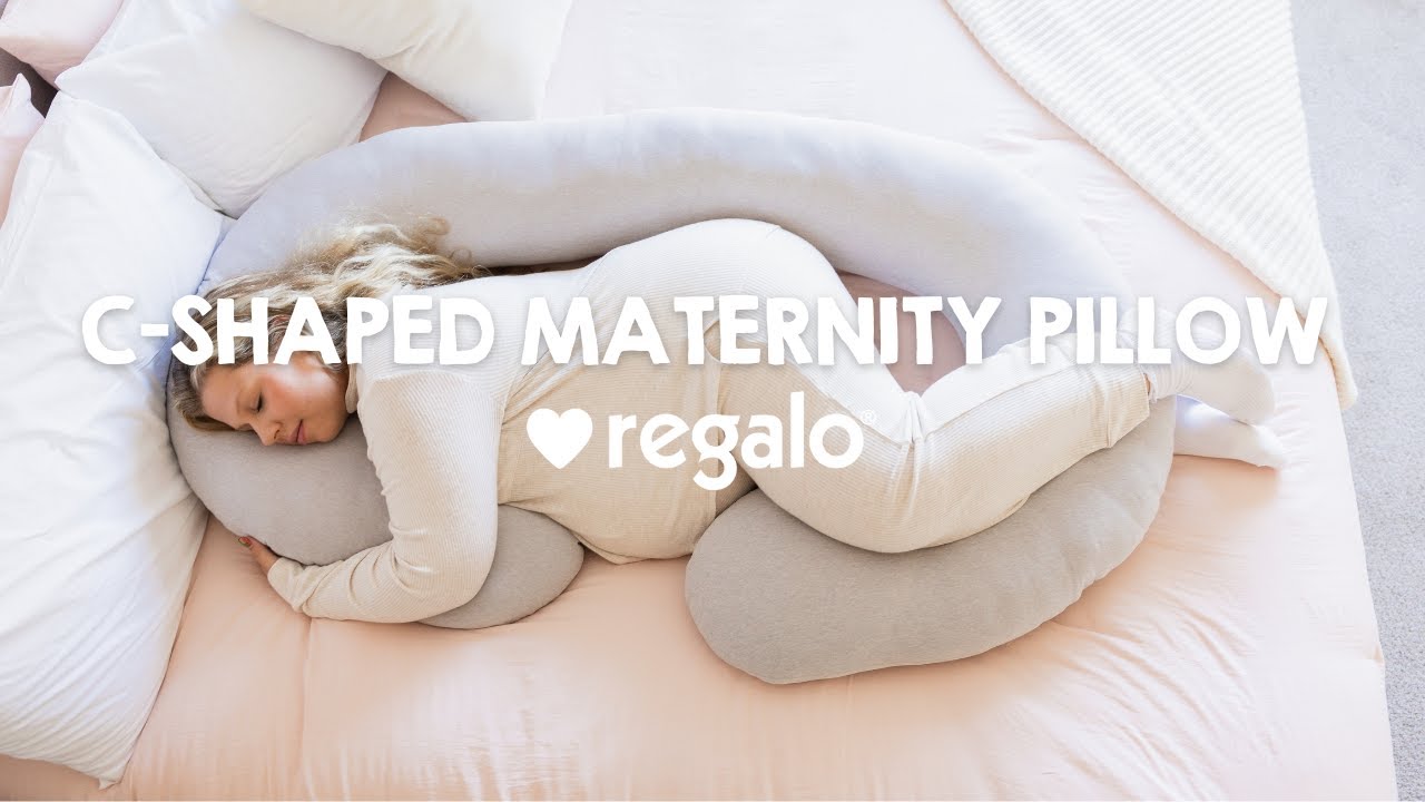 C-Shaped Maternity Pillow