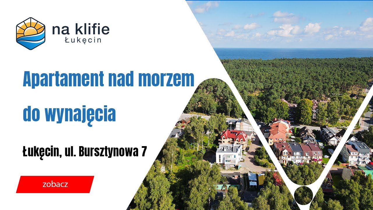 Apartament na klifie - Łukęcin |  Apartament wakacyjny do wynajęcia - idealne wakacje nad Bałtykiem.