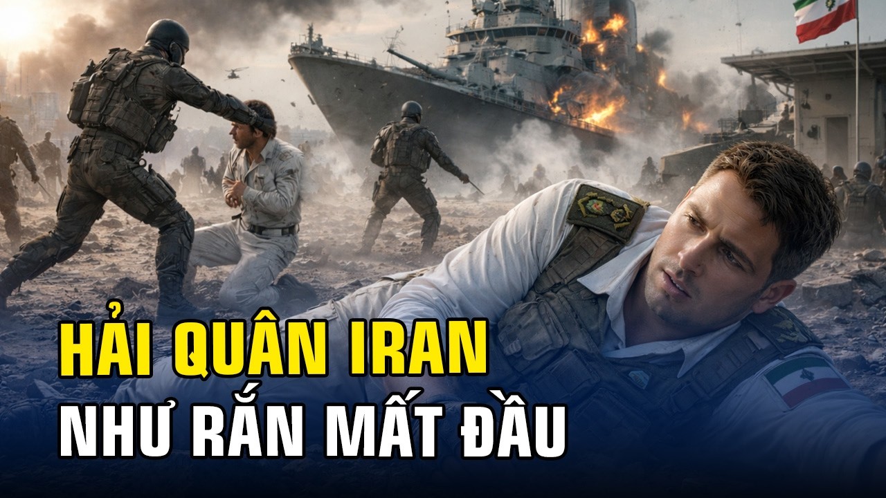 TIN CHIẾN SỰ: ĐỊA CHẤN TRUNG ĐÔNG VÀ SỰ SỤP ĐỔ CỦA HẢI QUÂN IRAN!