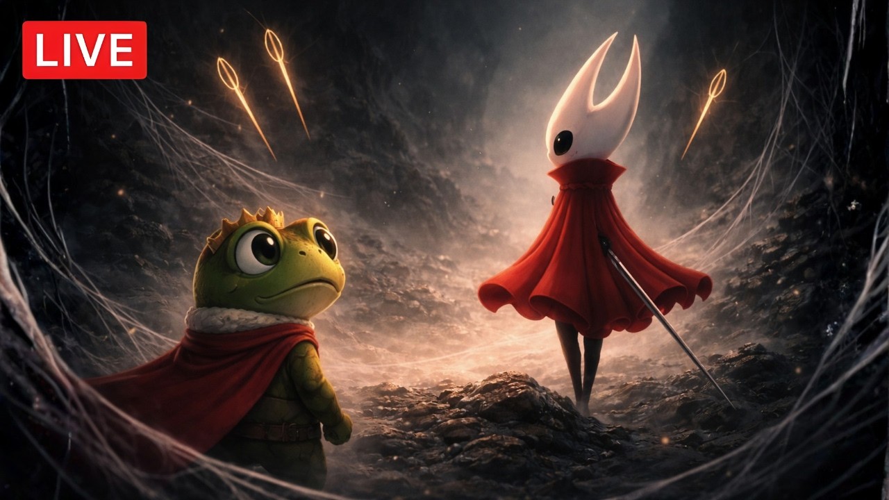 🔴 LIVE – First Time Playing Silksong | Act 2 Is Blocking My Way to Act 3