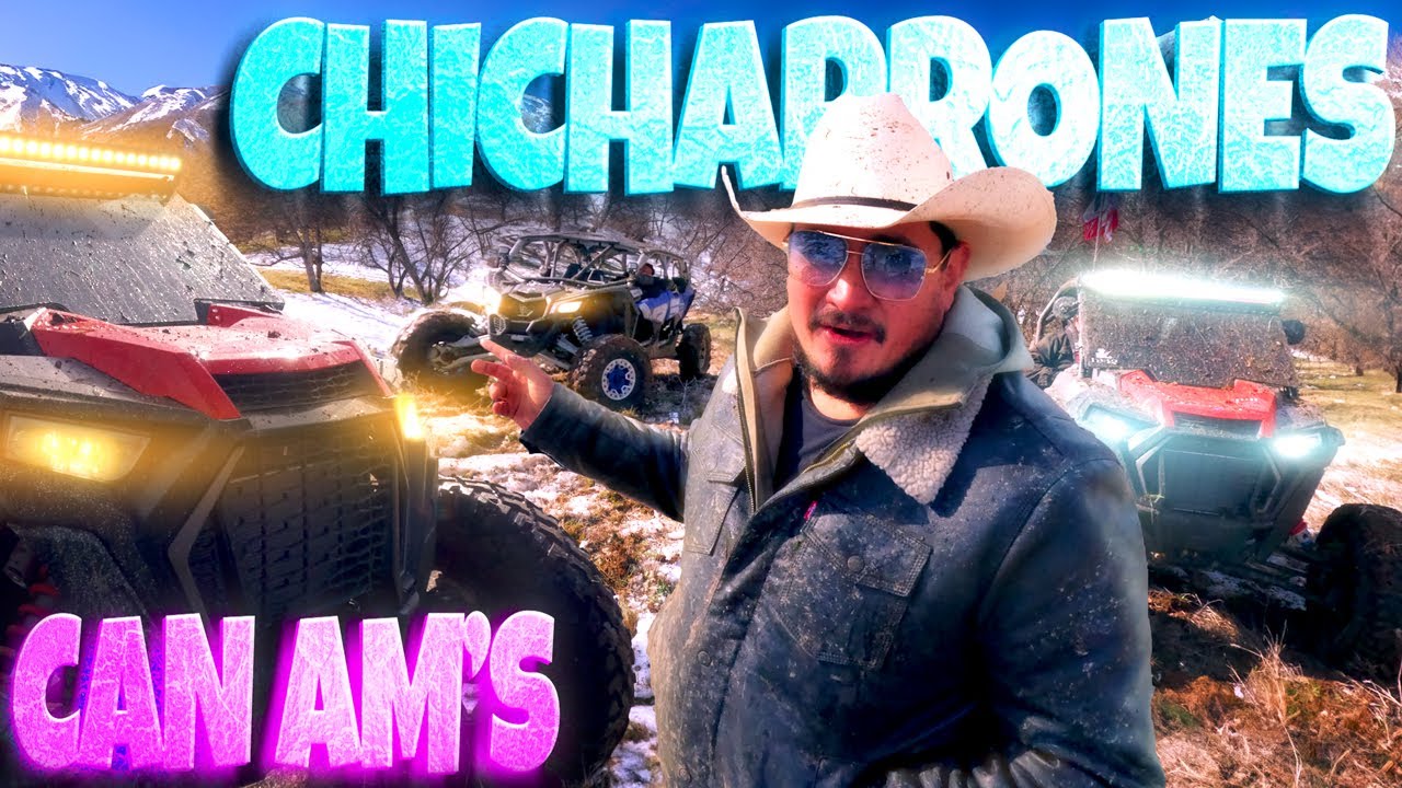 Como hacer los mejores Chicharrones y ruta en Can Am #chicharrones #comida #canam  #atv #rzr #food