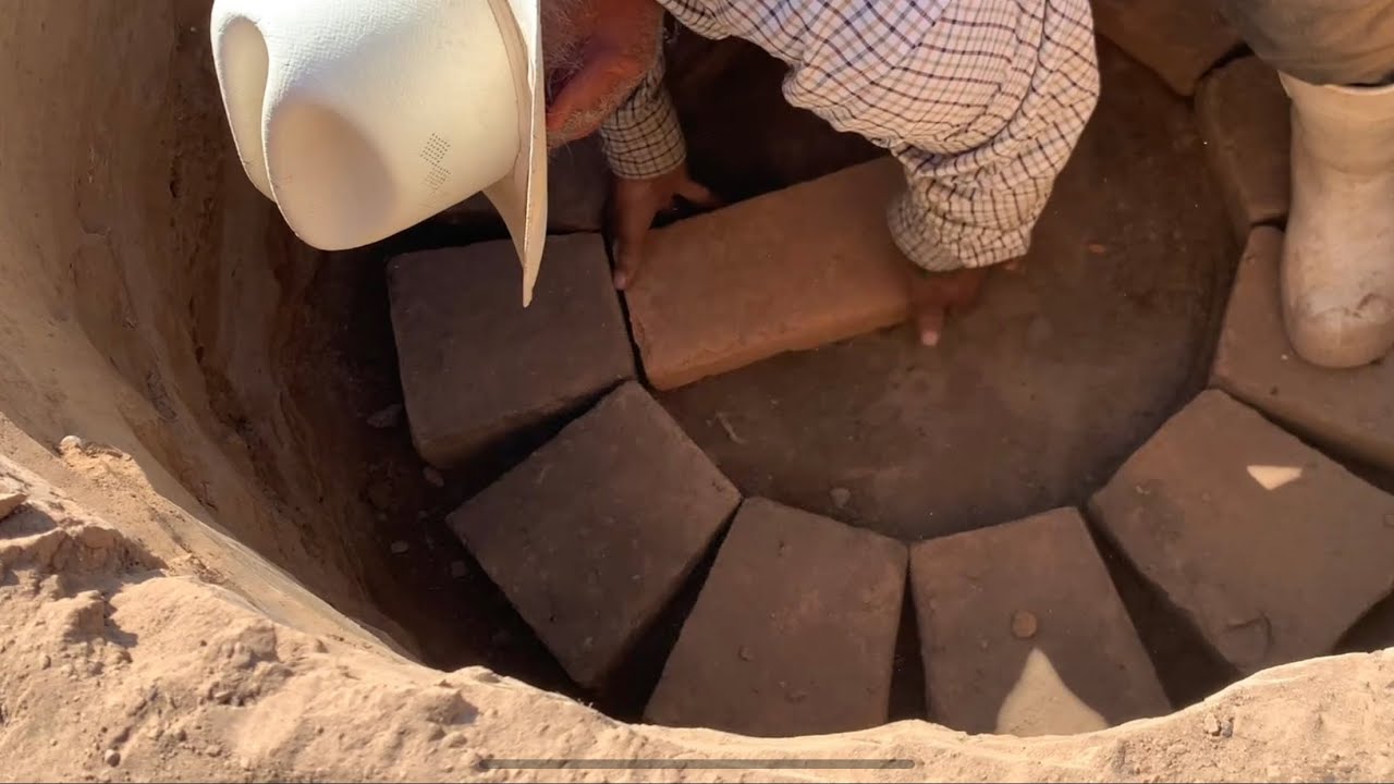 Como construir y ademar un pozo para tatemar barbacoa Rosario nos dise como
