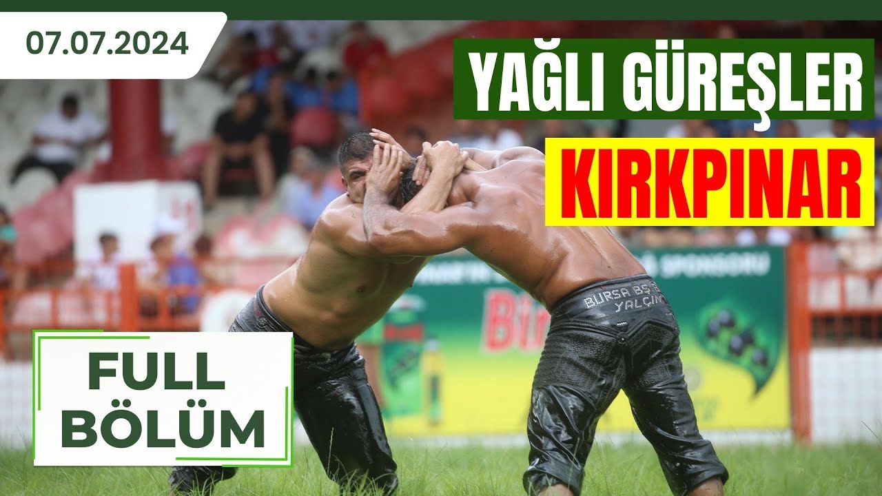 Tarihi 663'ncü Kırkpınar Yağlı Güreşleri 4. Gün | 07.07.2024