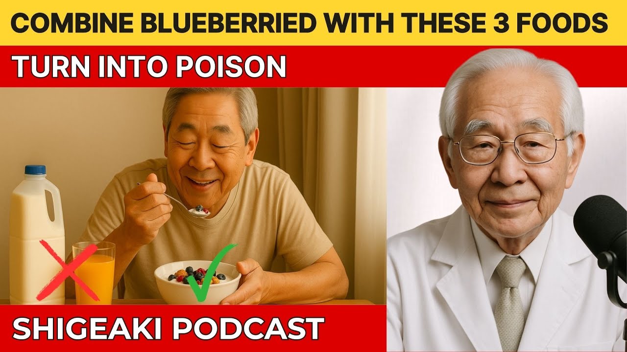 Japan's Oldest Doctor: Never Eat Blueberries With These 3 Foods – Hidden Health Risks!
