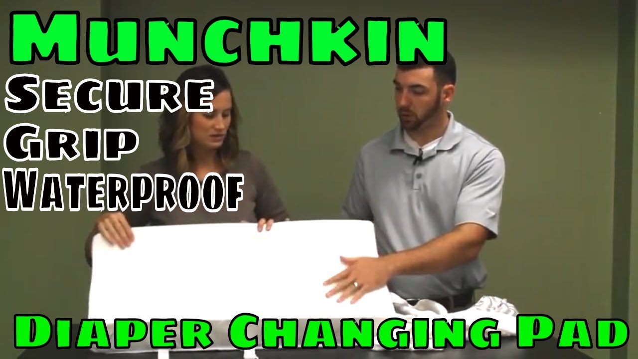 Munchkin Secure Grip Waterproof Diaper Changing Pad Review