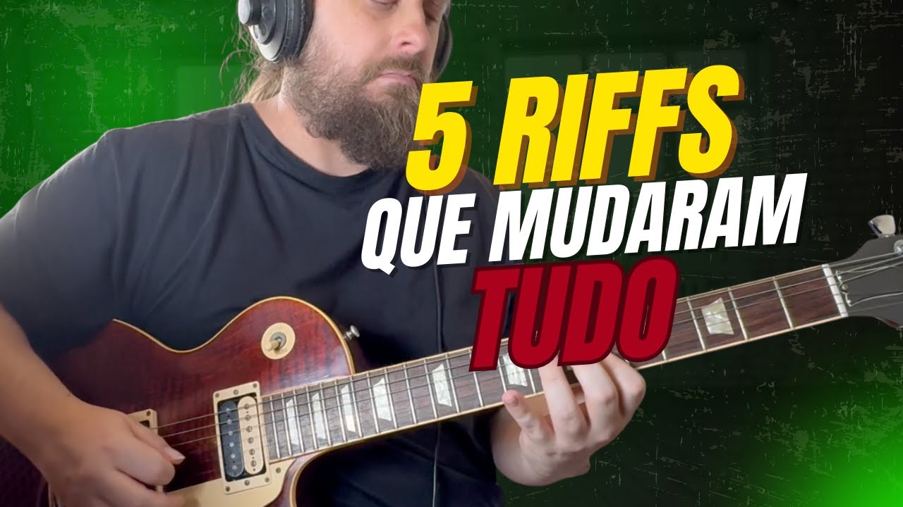 5 riffs de guitarra que fizeram história no rock