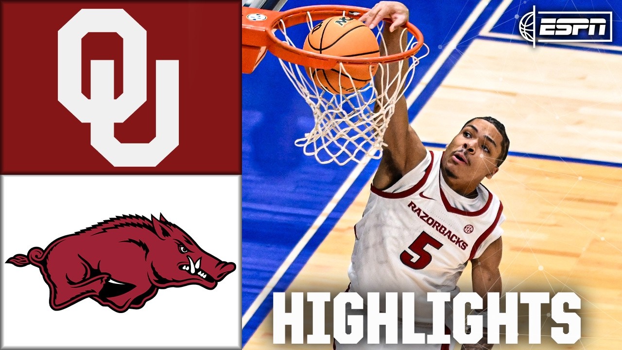 Oklahoma Sooners vs. Arkansas Razorbacks | SEC Tournament Highlights | ESPN CBB