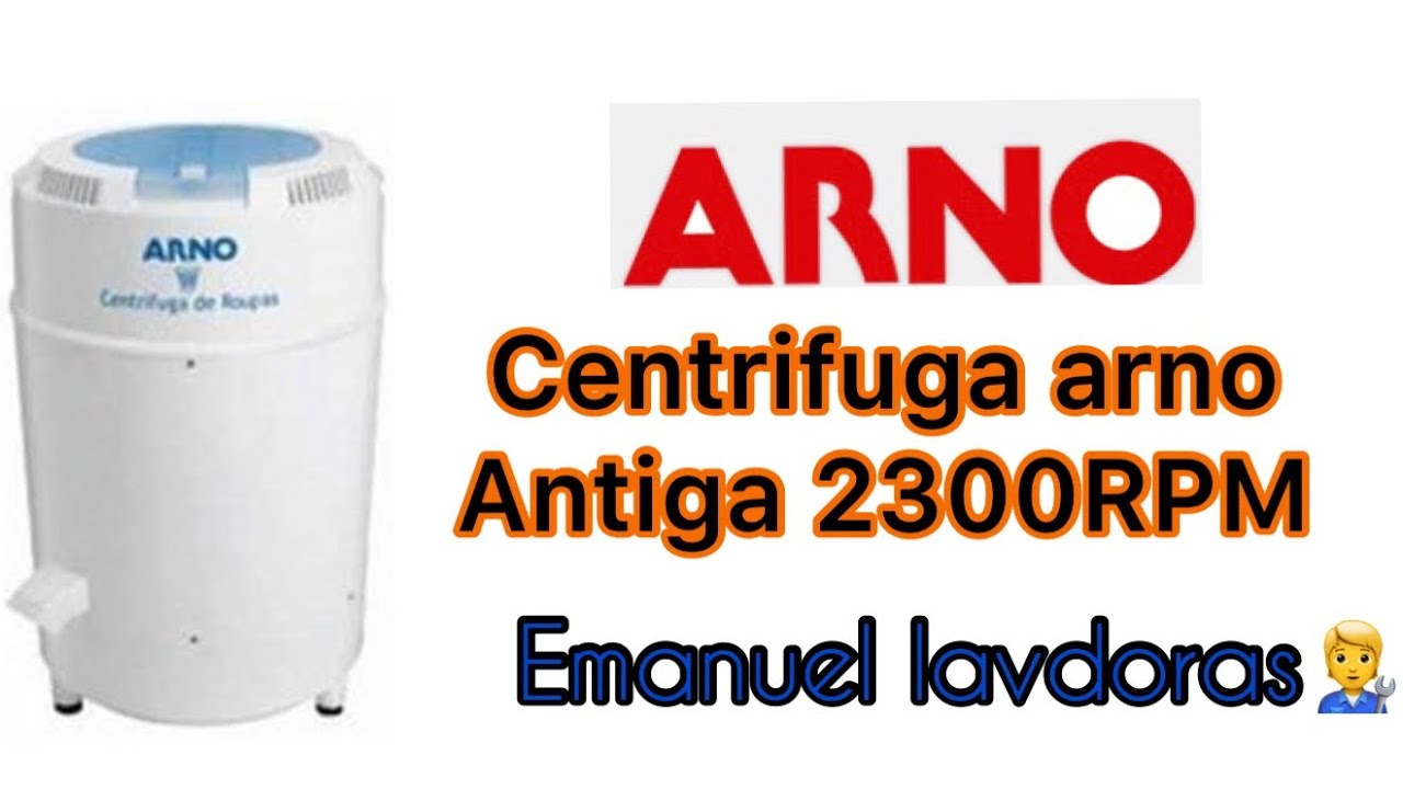 NAO FAÇA ISSO centrifuga arno funcionando