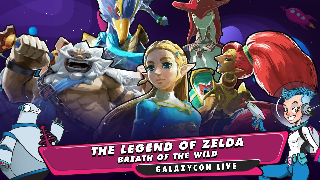 The Legend of Zelda live stream Q&A with the cast of the Breath of the Wild