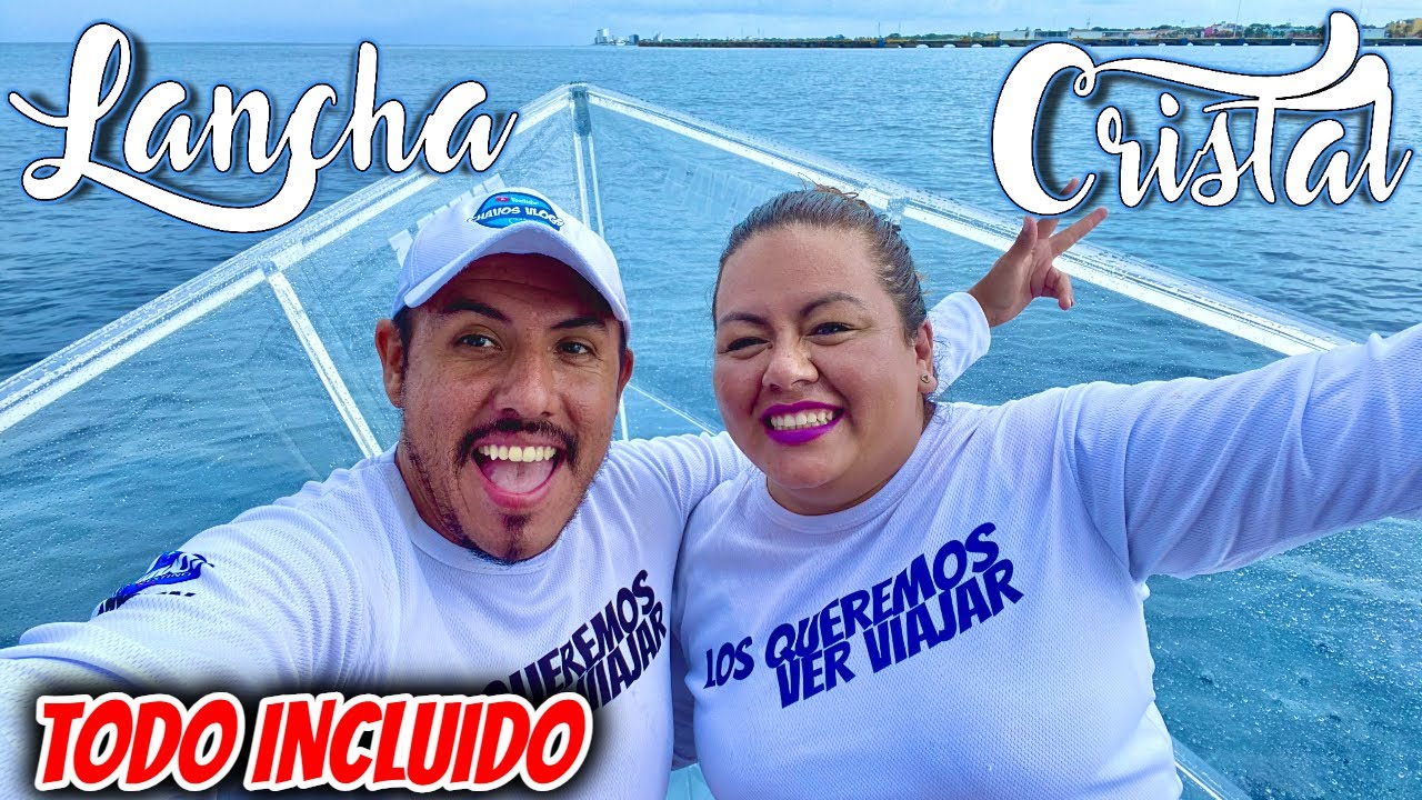 ✔️ COZUMEL Lancha TRANSPARENTE UNICA en RIVIERA MAYA 😍 INCREÍBLE ✅ TODO INCLUIDO 🔴 CANCÚN WOW!!! 🔥