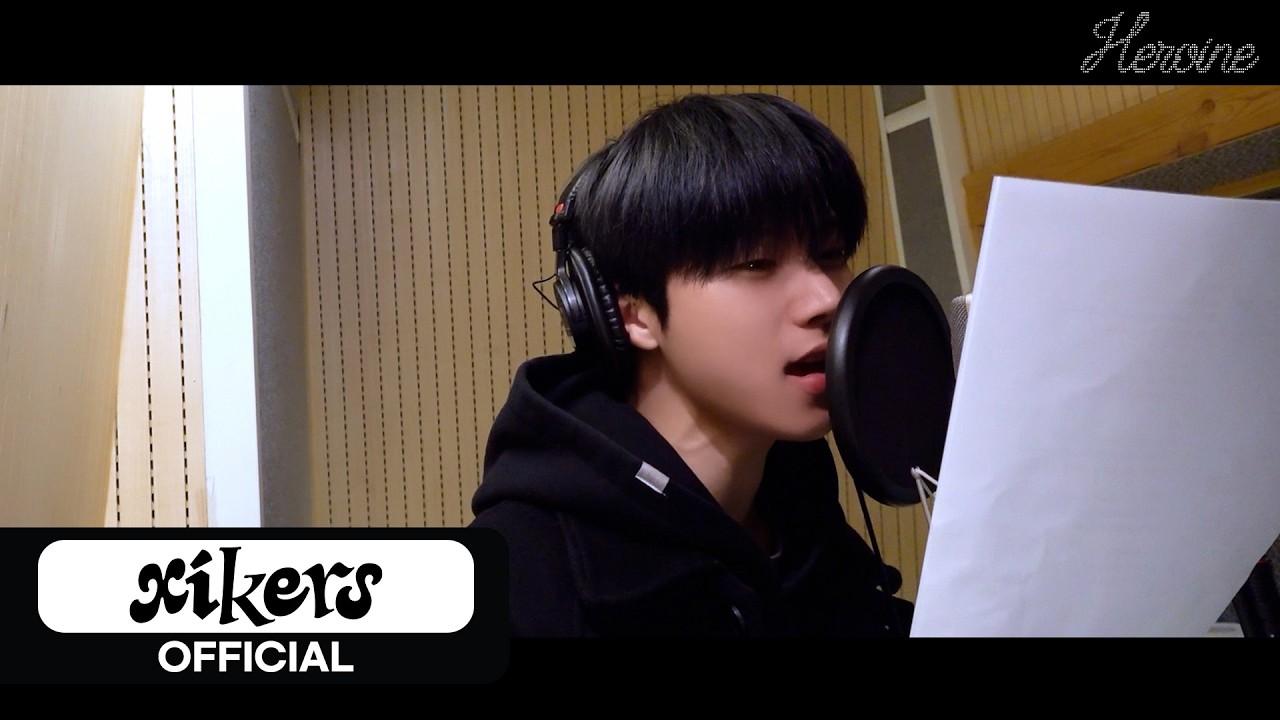 'back number - ヒロイン' Recording Behind | xikers(싸이커스) 진식 & 현우 & 정훈 & 세은