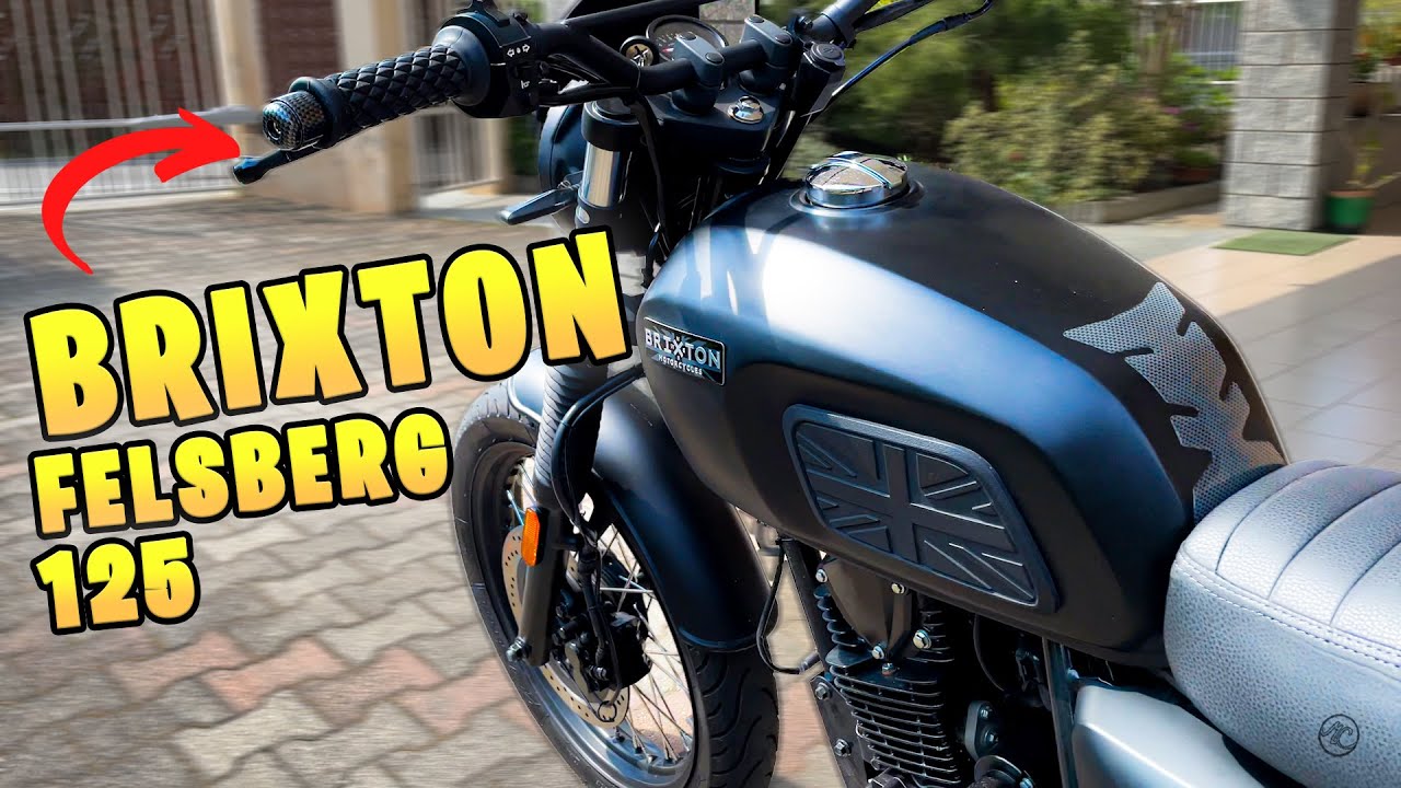 BRIXTON Felsberg 125 la nuova moto della Fede