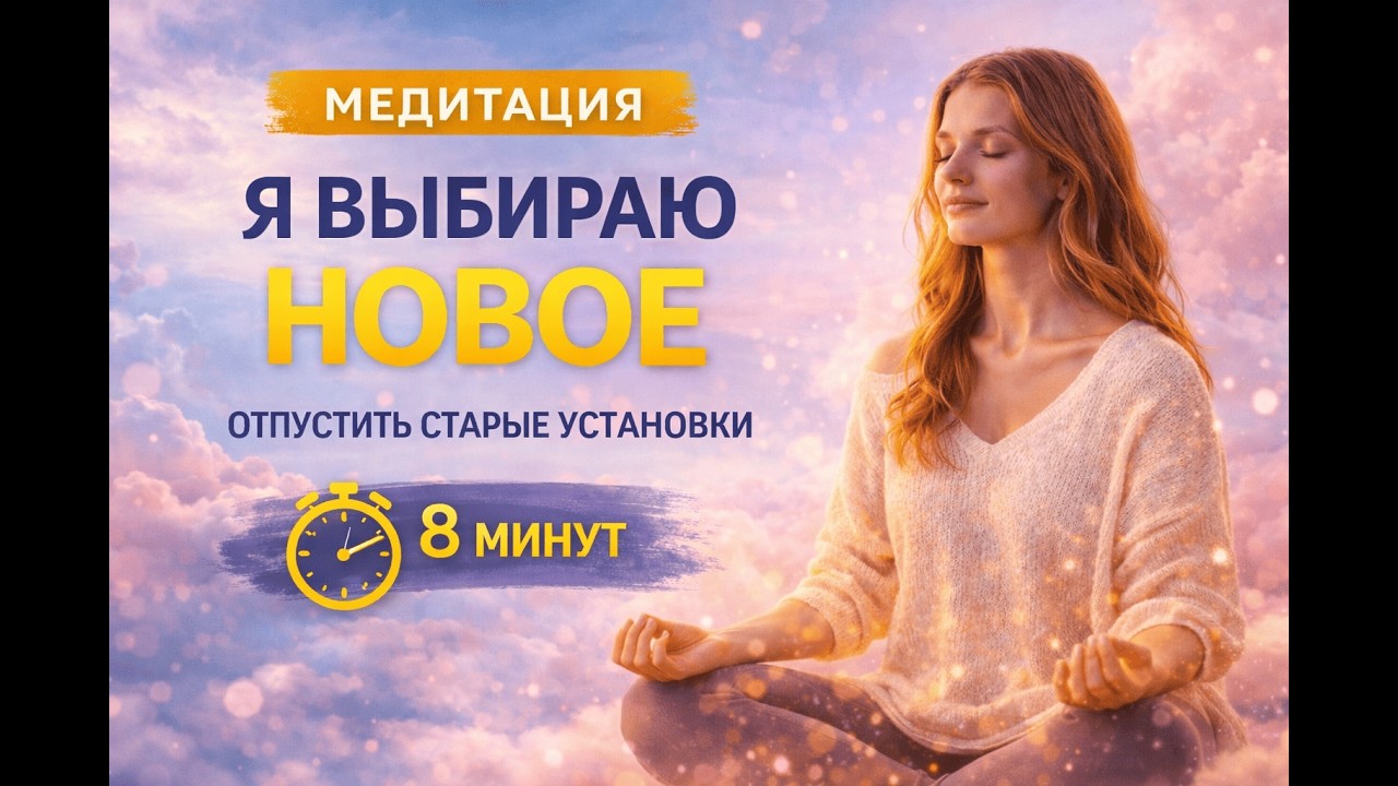 Я ВЫБИРАЮ НОВОЕ | Медитация для внутреннего обновления и покоя