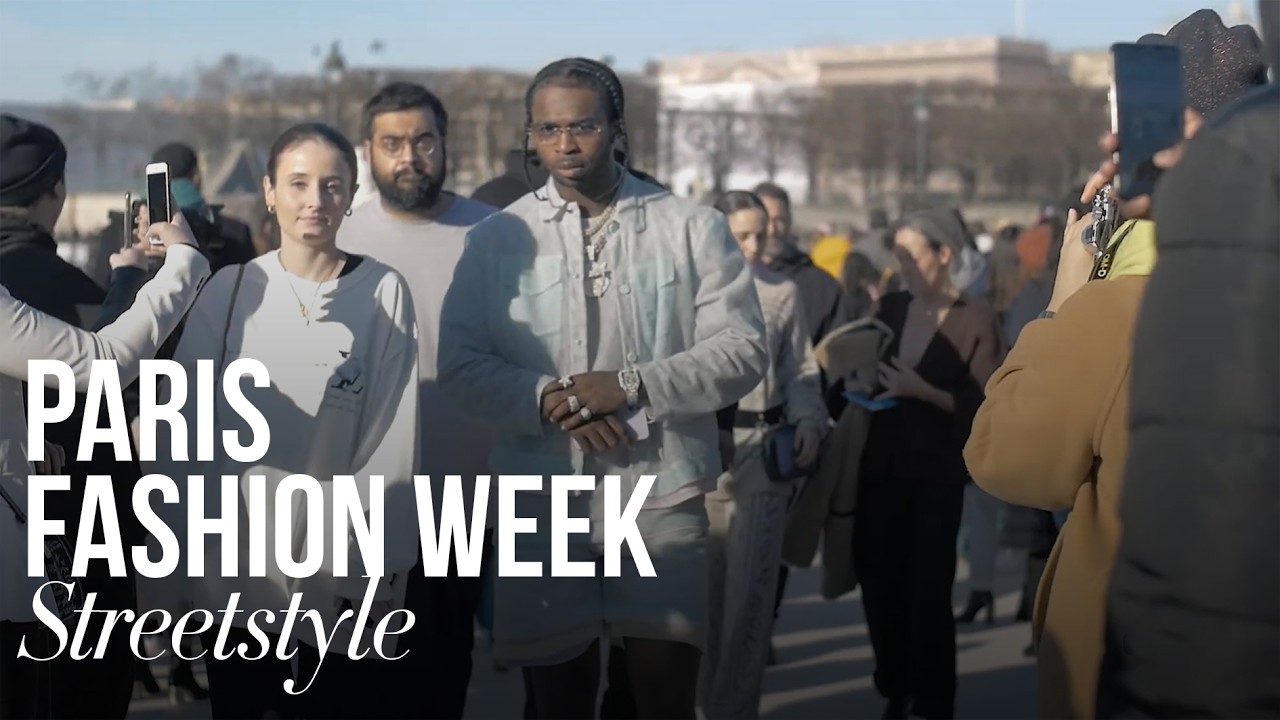 LOUIS VUITTON STREET STYLE - PARIS FASHION WEEK - MENSWEAR F/W 2020/2021
