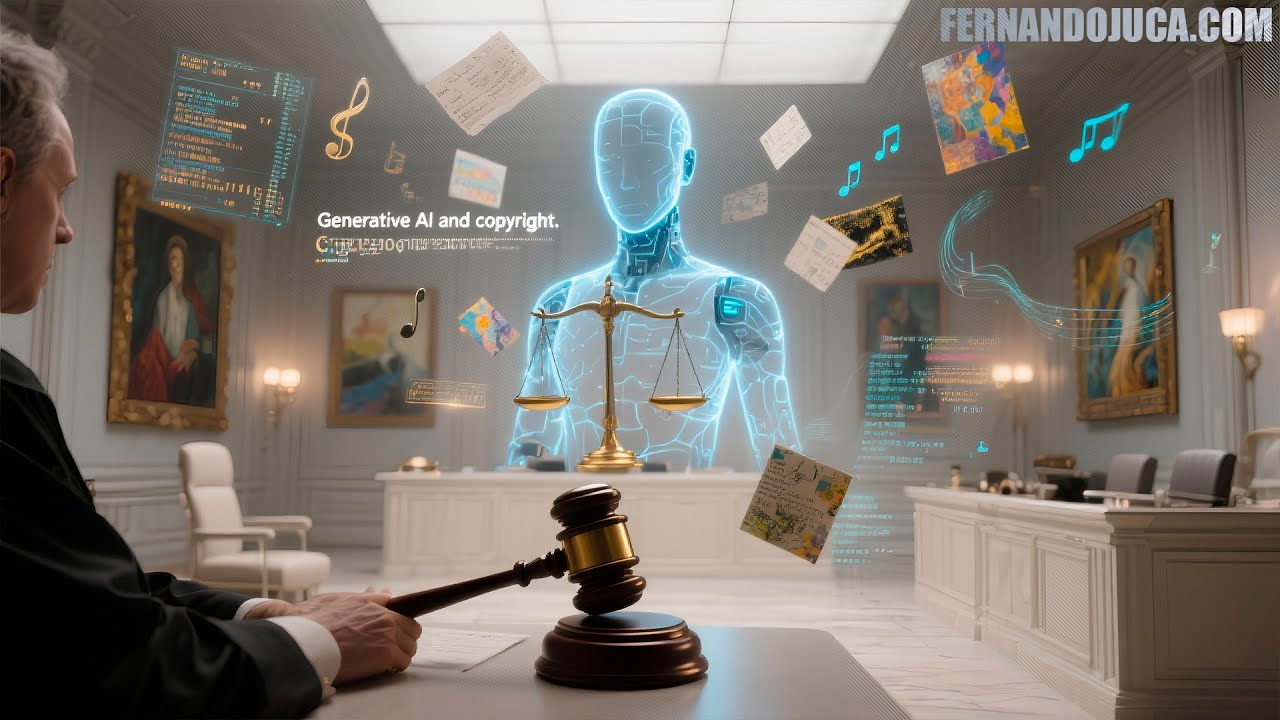 🎙️ Podcast #336: ⚖️ IA generativa y copyright: ¿quién es el dueño de lo que crea una máquina?
