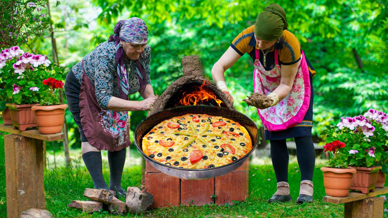Мы сделали глиняную печь — лучший рецепт вкусной домашней пиццы