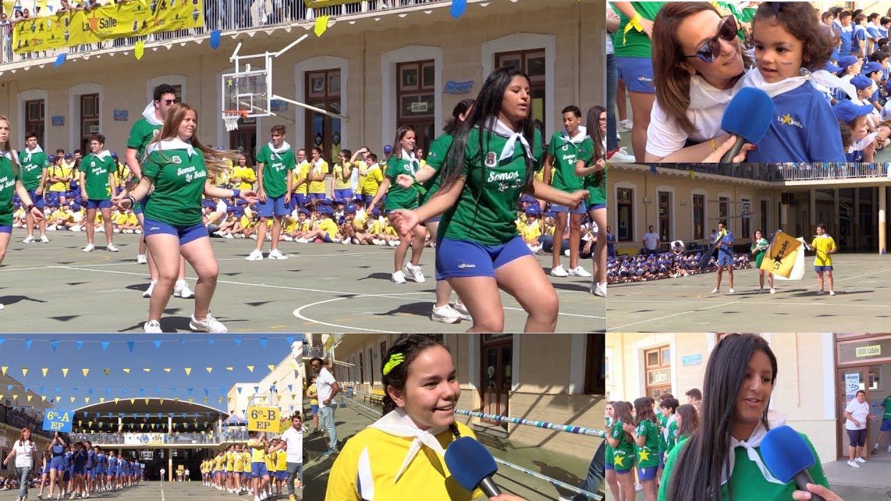 Diversión en el Colegio La Salle con los Azules y Amarillos