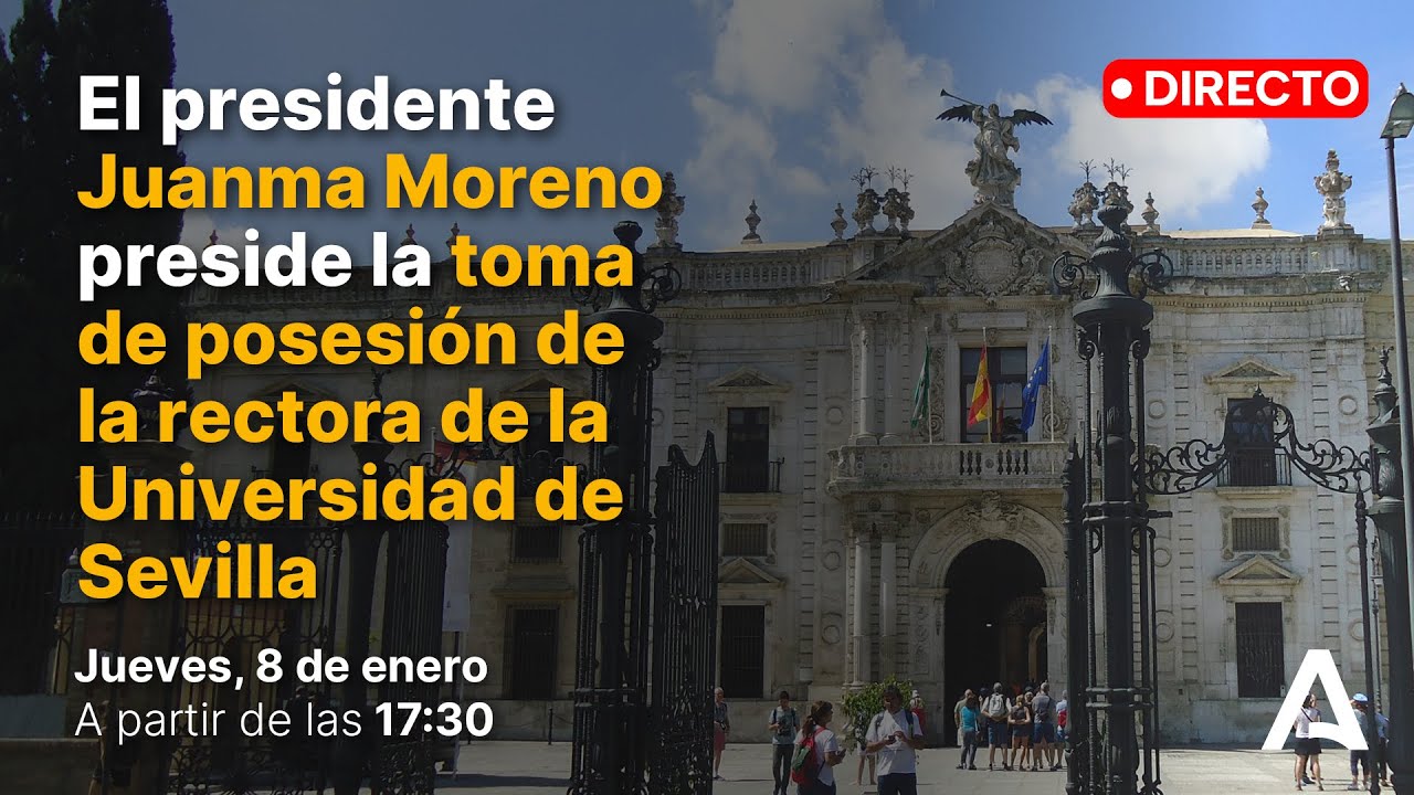 🔴 DIRECTO | Acto de toma de posesión de la rectora de la Universidad de Sevilla