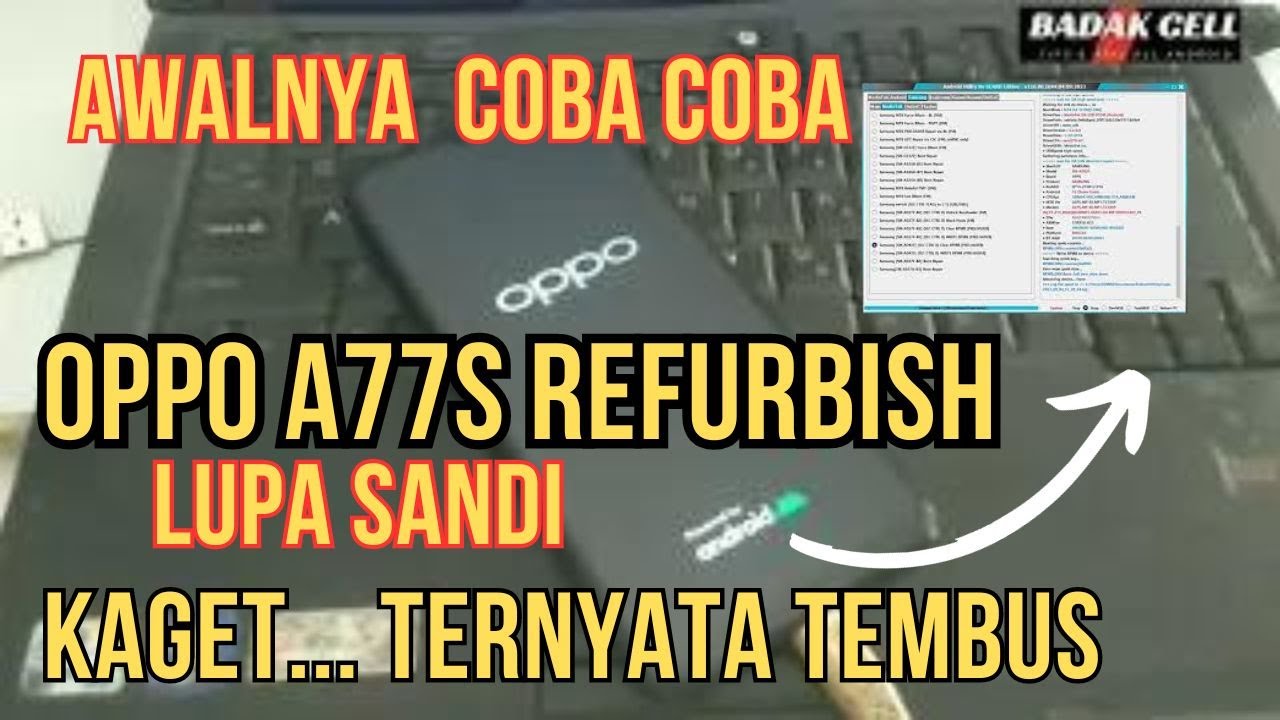 Восстановленный Oppo A77 забыл шаблон с помощью бесплатного инструмента