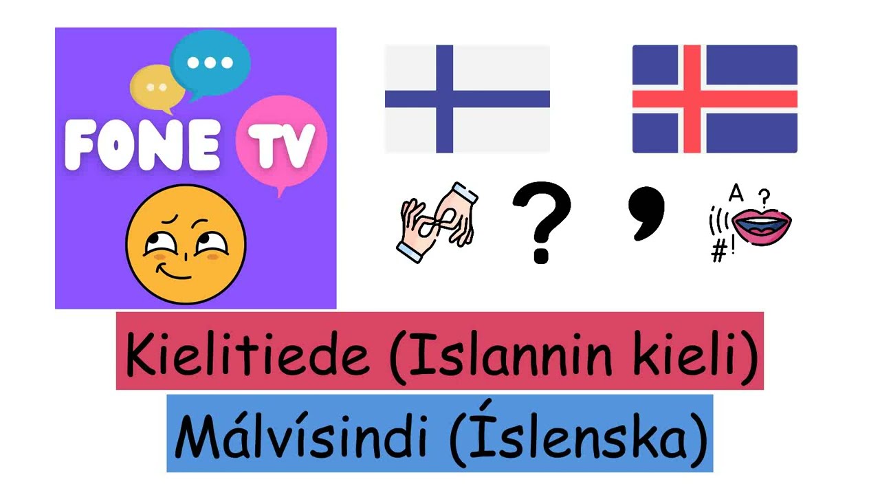 Kielitiede (Islannin kieli) (fi-is)