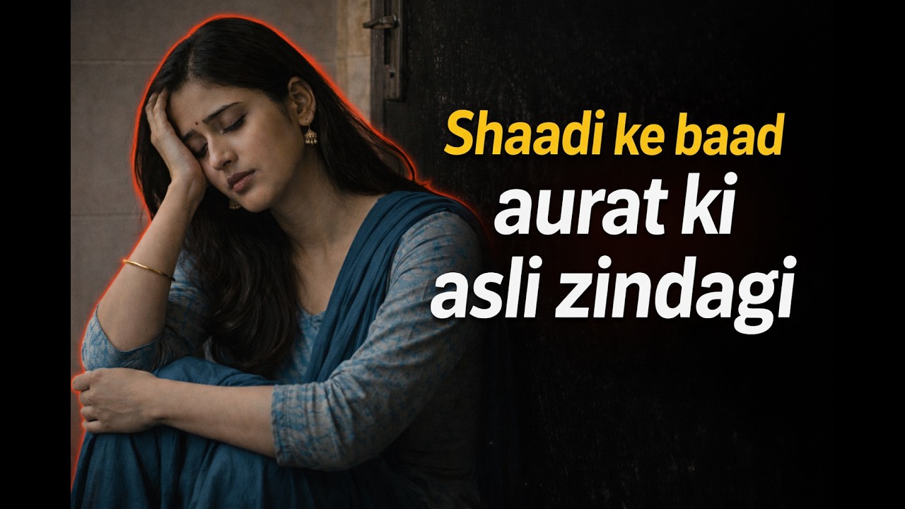 Shaadi ke baad aurat ki asli zindagi   #indianwomen #feminism #womenempowerment  #hindikahanian