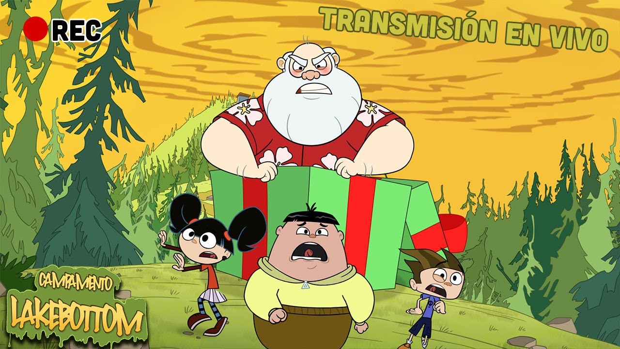 Campamento de Navidad 🎄😨 Campamento Lakebottom