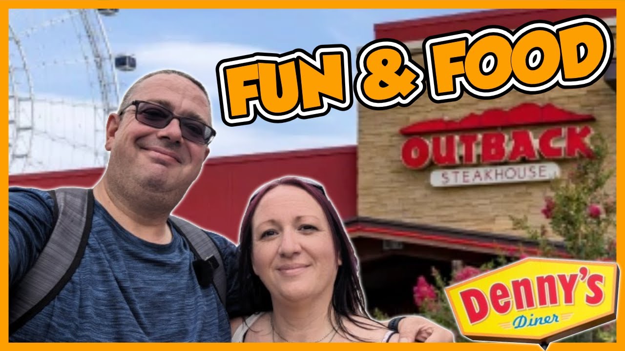 Denny's Breakfast | Outback Steakhouse | Epcot | Orlando Florida Vlog