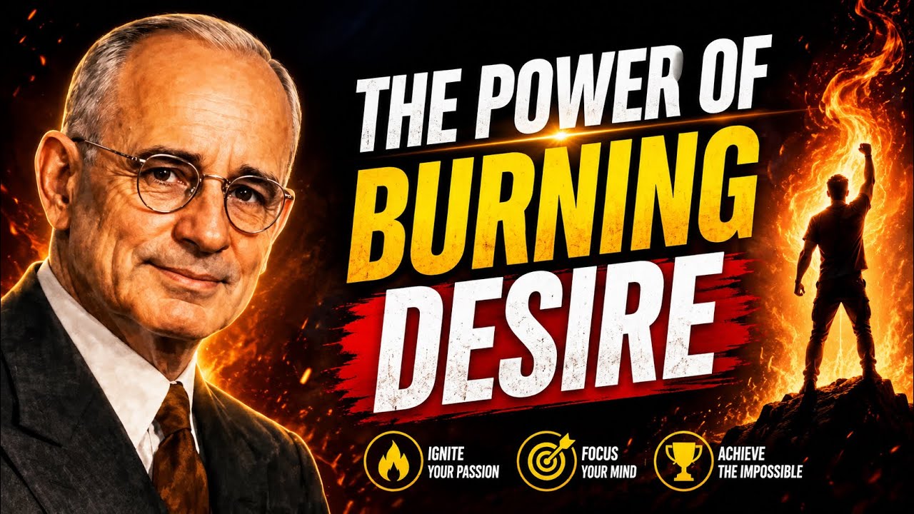 🔥 The Power of Burning Desire | Napoleon Hill Motivation 💯#motivation 