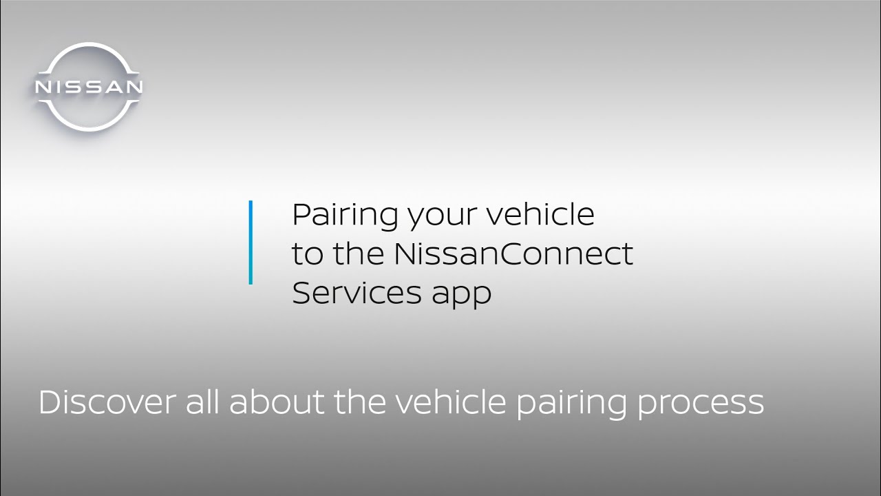 How to pair your vehicle with the connectivity app for NissanConnect with Google built-in
