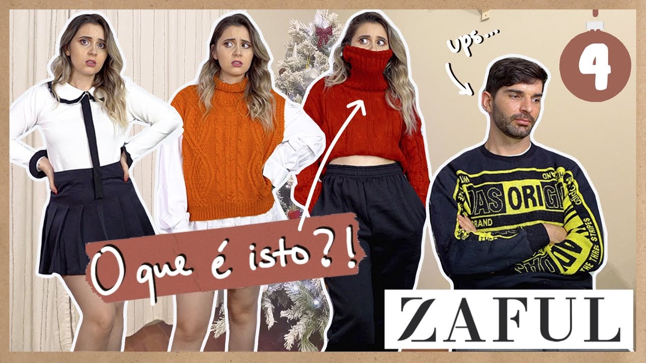 NAMORADO COMPRA OUTFITS na ZAFUL #ADVENTODAGENTIL | Joana Gentil