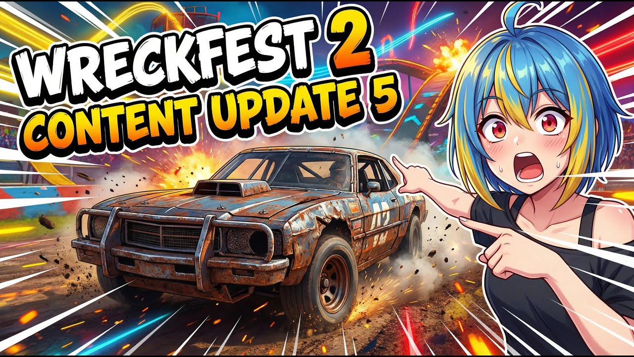Wreckfest 2 - Content Update 5 | Testado na RTX 3070TI + Intel Core i5 10400F