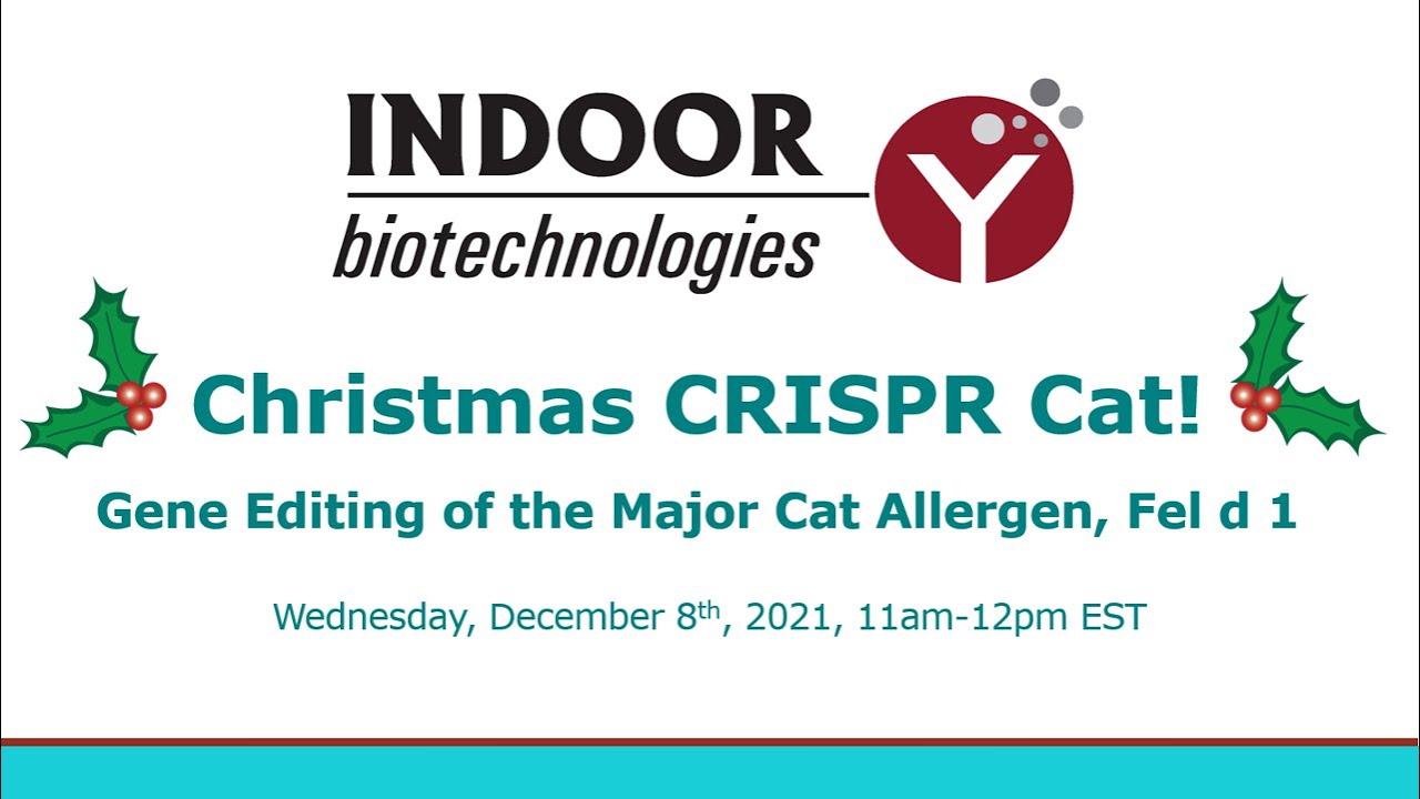 Indoor Biotechnologies&rsquo; CRISPR Cat Webinar