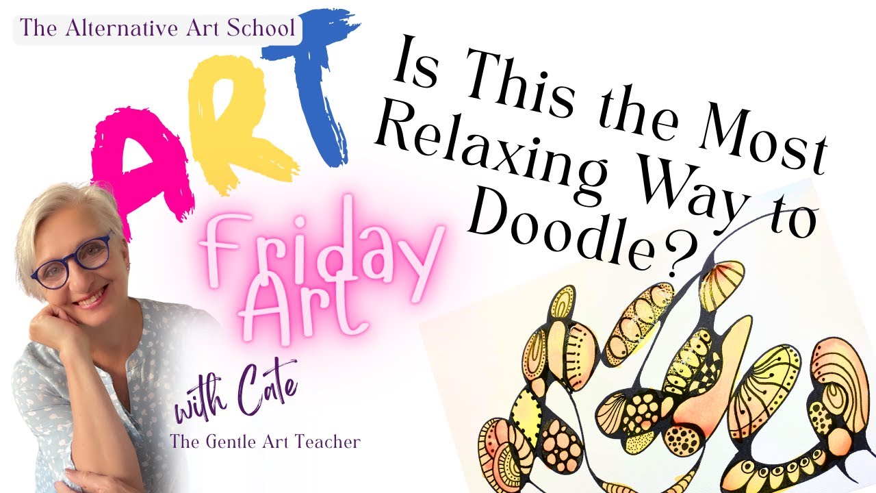 Mindful Doodling: A Relaxing Watercolour Tutorial