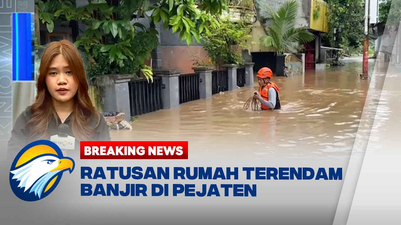 BREAKING NEWS - Banjir Kiriman, Ratusan Rumah di Pejaten Terendam Banjir