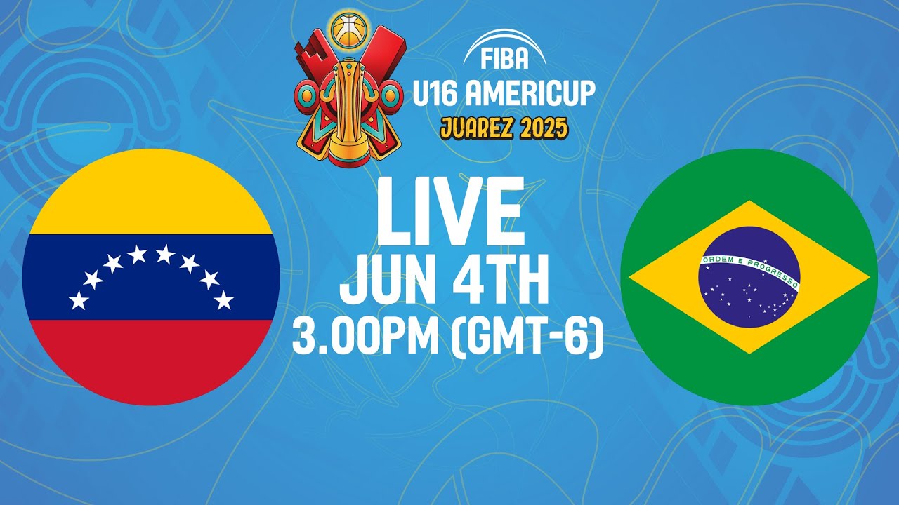 Venezuela v Brazil | Full Basketball Game | FIBA U16 AmeriCup 2025