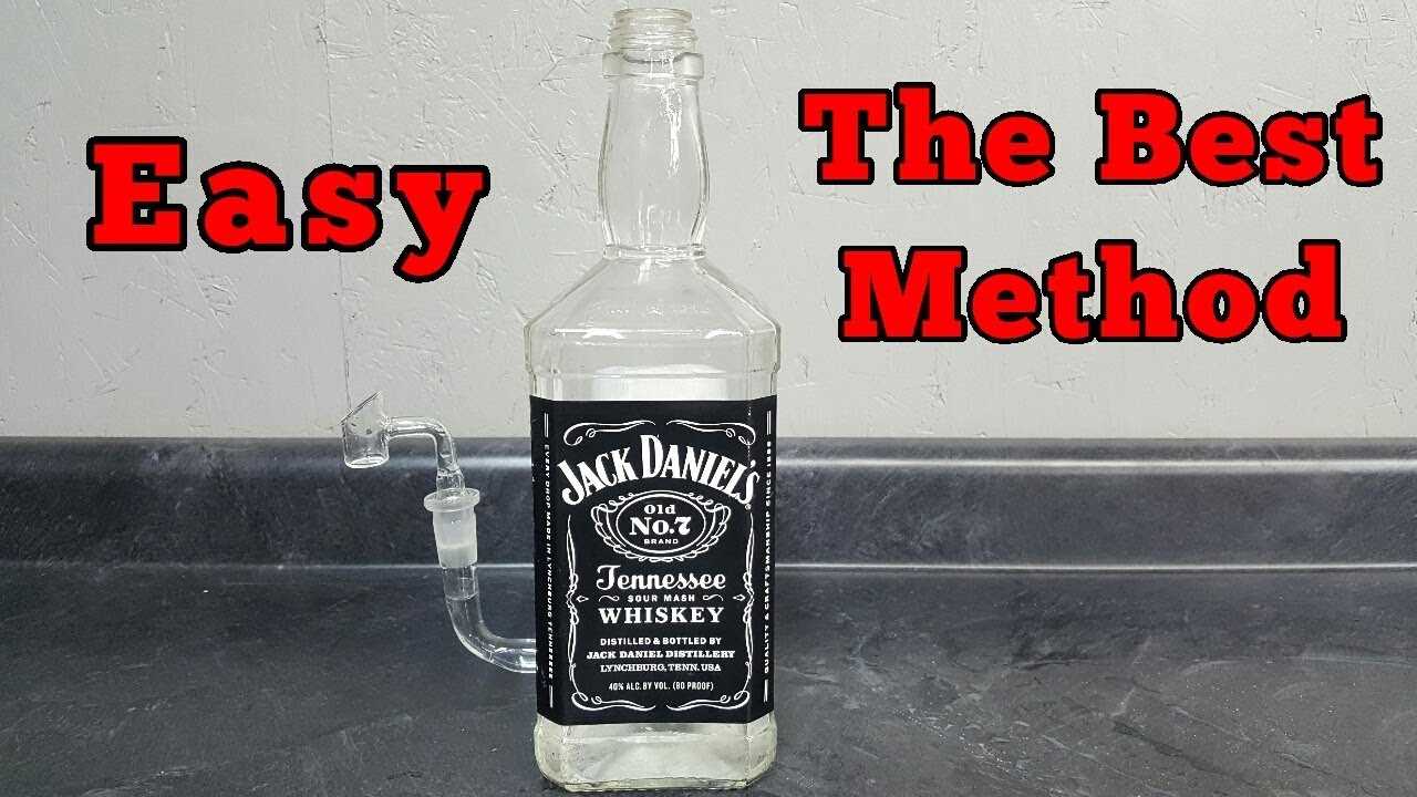 How to make a GLASS bong - Tutorial - Jack Daniels