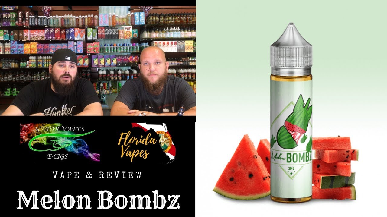 Melon Bombz by VIBLEO.COM (premium e-liquid review)