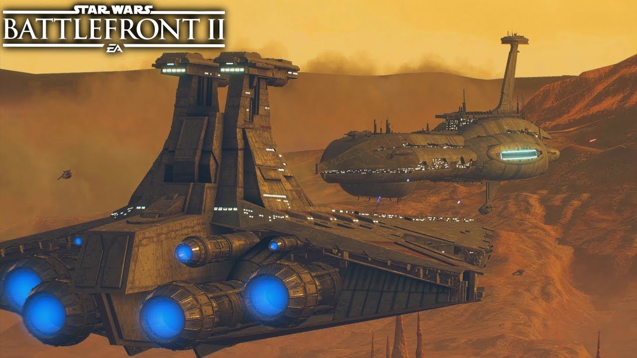 Star Wars Battlefront 2 Все заставки режима «Полное превосходство» (режим «Завоевание»)
