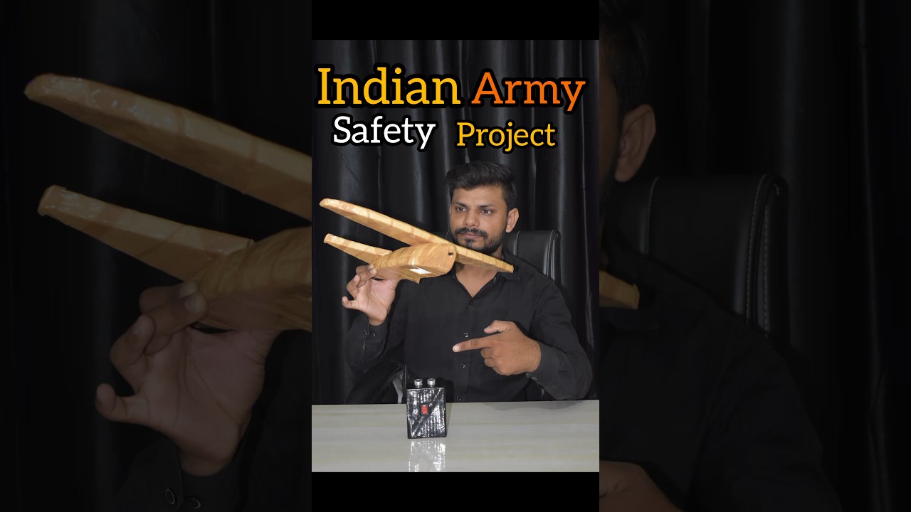 Indian Army Safety Project #shorts #science #technology #trending #experiment
