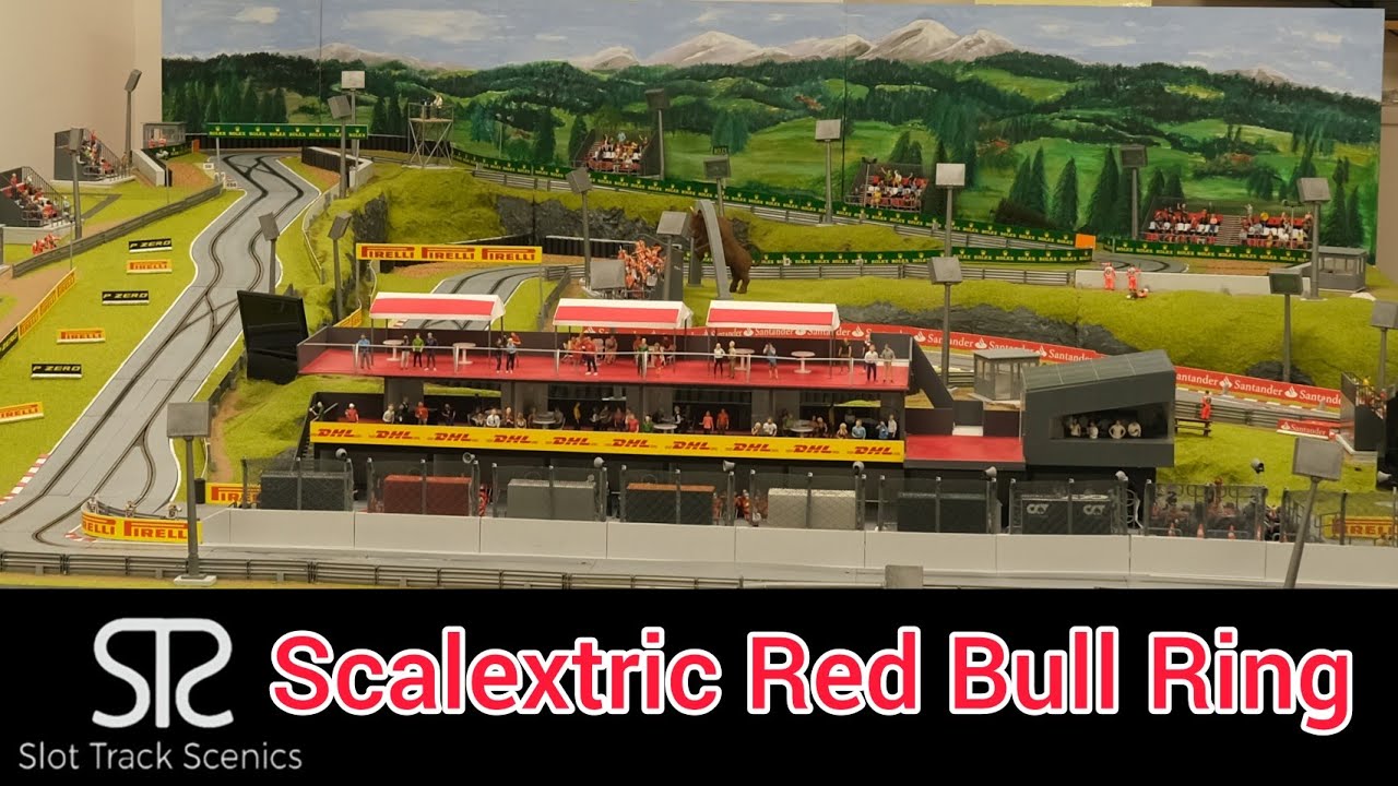 Is this the Most Realistic Red Bull Ring Scalextric in the World?