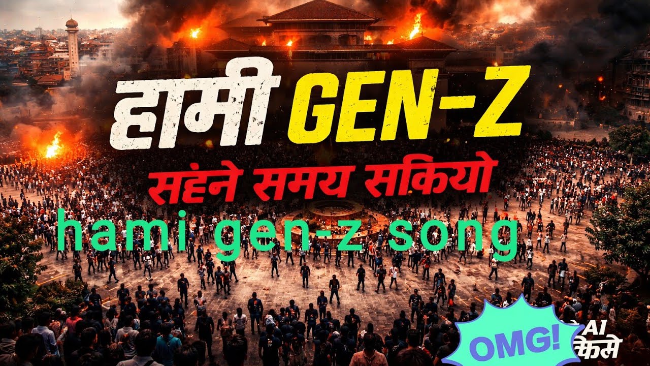 Hami gen-z new Rock song ( first time in AI images official video) @#