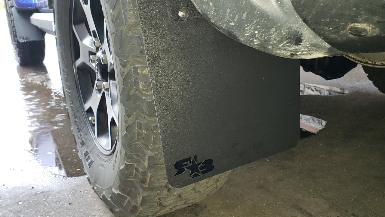How to install Rokblokz mud flaps - Jeep Wrangler